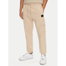 Hugo Melegítő alsó Dwellrom_Gel 50528176 Bézs Relaxed Fit