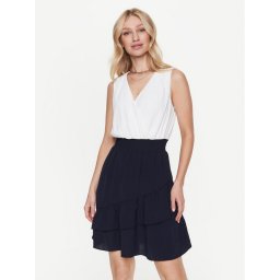 DKNY Hétköznapi ruha DD3C783B Ekru Regular Fit