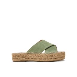Manebi Espadrilles Hamptons Double Sole X Bands Sandals R 6.6 DX Zöld