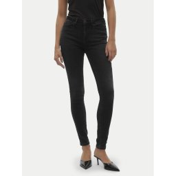 Vero Moda Farmer Flash 10298722 Fekete Skinny Fit