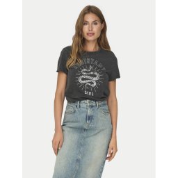 ONLY Póló Lucy 15215721 Szürke Regular Fit