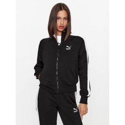 Puma Pulóver Iconic T7 530078 Fekete Regular Fit