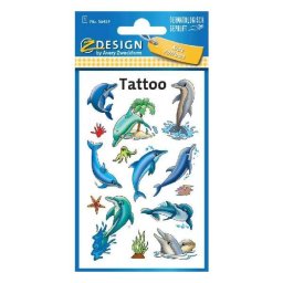 Tetoválás matrica Delfines