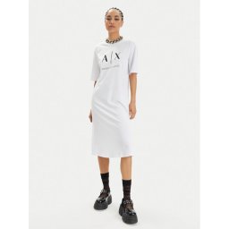 Armani Exchange Hétköznapi ruha 3DYA79 YJ3RZ 1000 Fehér Relaxed Fit