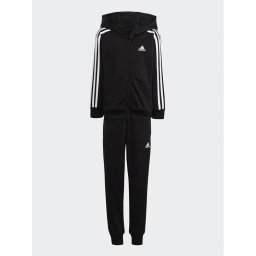 adidas Melegítő Essentials 3-Stripes Shiny Tracksuit HR5906 Fekete Slim Fit