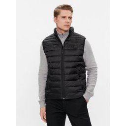 Boss Mellény Odeno1 50505255 Fekete Slim Fit