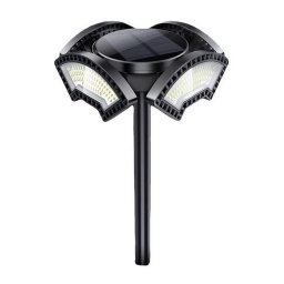 Kerti napelemes 304 LED lámpa 2200mAh, IPX5, 50 cm