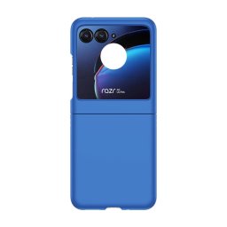 PLASTIC Műanyag védőburkolat Motorola számára Razr 50 sötétkék