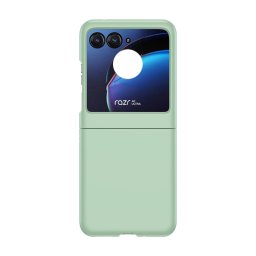 PLASTIC Műanyag védőburkolat Motorola számára Razr 50 világoszöld