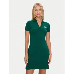 Reebok Hétköznapi ruha Cl Ae V Polo Dress 100076246 Zöld Regular Fit