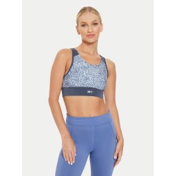 Reebok Felső Running AOP 100076052 Szürke Regular Fit