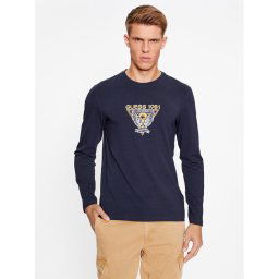 Guess Hosszú ujjú M3BI33 J1314 Kék Slim Fit