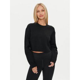 Reebok Pulóver Activ Cool Dreamblend Midlayer 100075370 Fekete Regular Fit