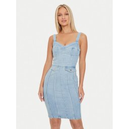 Guess Farmer ruha Lidia W4YK02 D5DX2 Kék Slim Fit