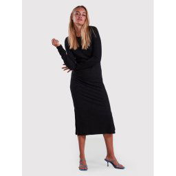 Pieces Hétköznapi ruha Kylie 17126214 Fekete Slim Fit