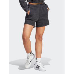 adidas Sport rövidnadrág ALL SZN Fleece Washed IL1513 Fekete Loose Fit