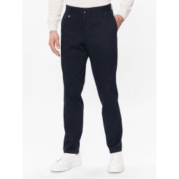 Boss Szövet nadrág C-Genius 50485076 Sötétkék Slim Fit