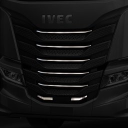Iveco S-Way inox hűtőrács díszcsík szett