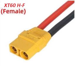 Xt60 Anya 50cm Hosszú Hőálló Szilikonkábellel 12awg (5608)