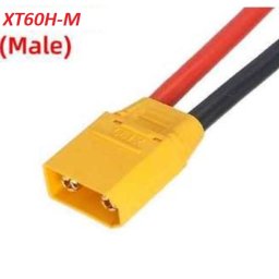 Xt60 Apa 50cm Hosszú Hőálló Szilikonkábellel 12awg (5609)