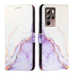 ART MARBLE pénztárcavédő HTC U24 készülékhez Pro PURPLE