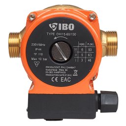 Keringető szivattyú OHI 15-60/130 s bronz telome fűtési rendszerhez, 130 mm