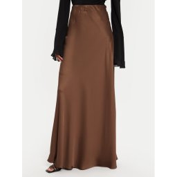 Gestuz Maxi szoknya Lidaya 10909290 Barna Regular Fit