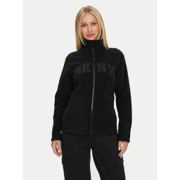 DKNY Polár kabát DP4J9479 Fekete Regular Fit