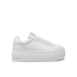 Calvin Klein Sportcipők Bold Platf Low Oh Mg Lth YW0YW01589 Fehér