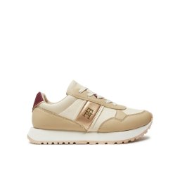Tommy Hilfiger Sportcipők Low Cut Lace-Up Sneaker T3A9-33548-1695 Bézs