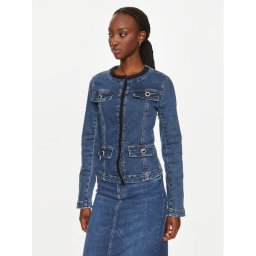 Liu Jo Farmer kabát UF4094 D4448 Sötétkék Regular Fit