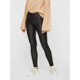 Pieces Leggings Skin 17085477 Fekete Slim Fit