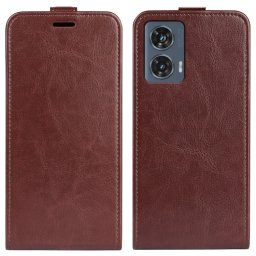 Flip tok Motorola Edge 50 Fusion barna színben