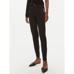 Liu Jo Sport Szövet nadrág TF4194 JS182 Fekete Slim Fit