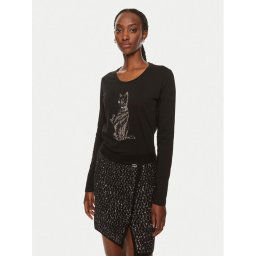 Liu Jo Miniszoknya WF4023 MA06P Fekete Regular Fit