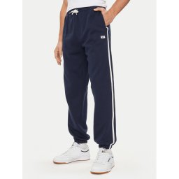 Reebok Melegítő alsó Court Sport 100075479 Sötétkék Relaxed Fit