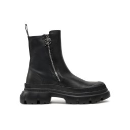 KARL LAGERFELD Bokacsizma KL43554 Fekete