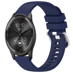 SILICONE Cserélhető szíj a Garmin Vivomove Trend kékhez