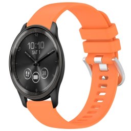 SILICONE Cserélhető szíj a Garmin Vivomove Trend narancshoz
