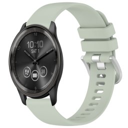 SILICONE Cserélhető szíj a Garmin Vivomove Trendhez, világoszöld
