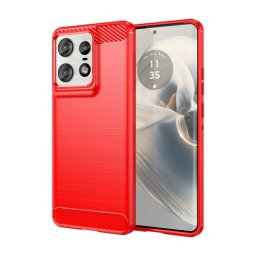 FLEXI TPU Védőburkolat Motorola Edge 50 Pro piros