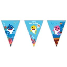 Baby Shark zászlófüzér 2,3 méter Nr1