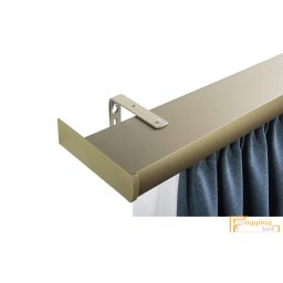 DecoLino Standard profil 03 Royal-bronz - Design karnis szett oldalfali tartóval (10 színben választható)