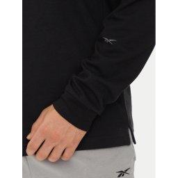 Reebok Pulóver Active Collective 100075746 Fekete Regular Fit