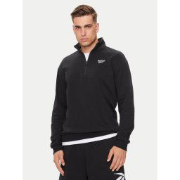 Reebok Pulóver Identity Small Logo 100202886 Fekete Relaxed Fit