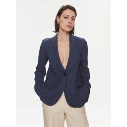 Weekend Max Mara Zakó Nalut 2415041032 Kék Regular Fit