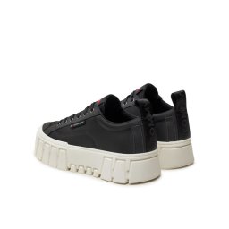 Tommy Jeans Sportcipők Tjw Vulc Flatform Lc Mix Media EN0EN02569 Fekete