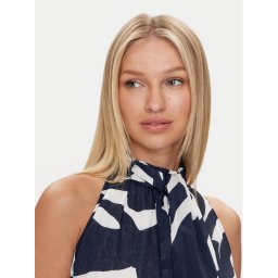 Morgan Blúz 242-OPLUM.F Sötétkék Regular Fit