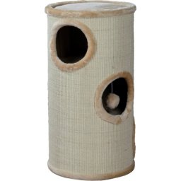 Trixie Sámuel 3 szintes macskatorony bézs színben (70 x ø 36 cm)