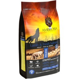 Ambrosia Dog Adult Lamb & Fresh Salmon 12kg